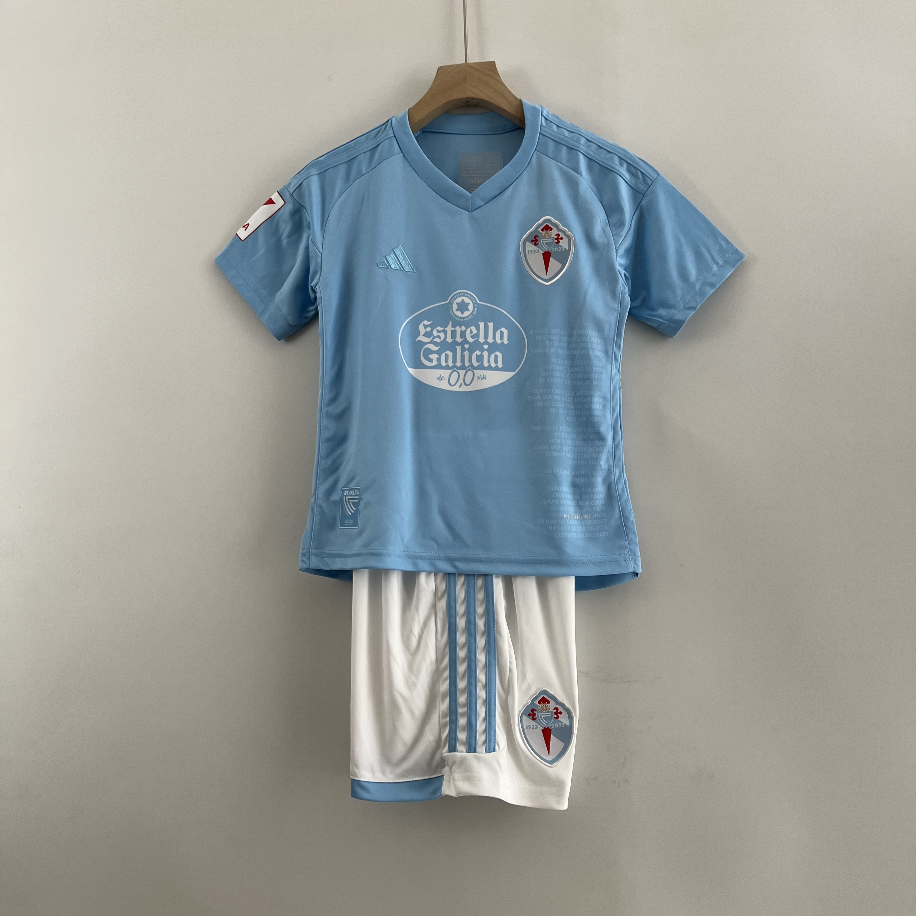 Celta Vigo 23-24 Home Stadium Kids Kit